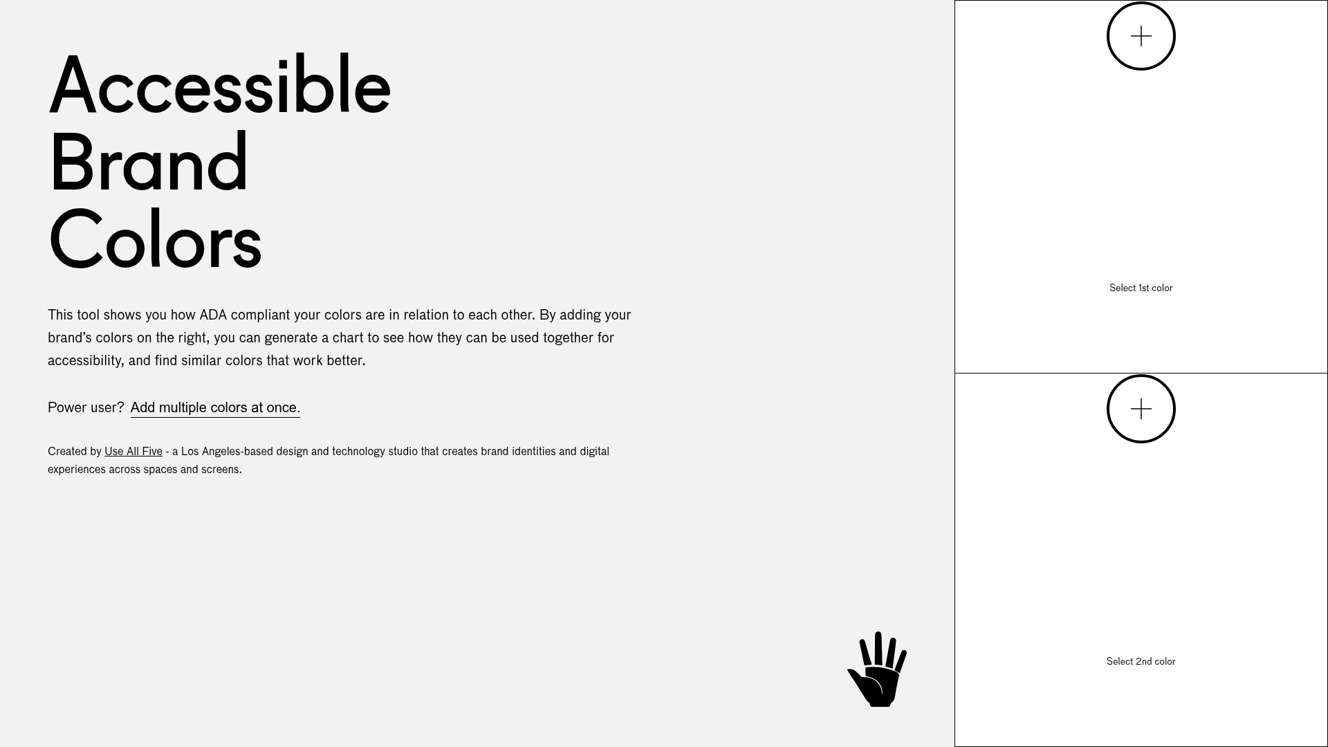Accessible Brand Colors preview