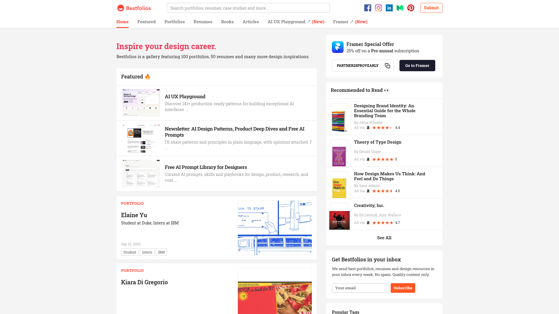 Bestfolios preview