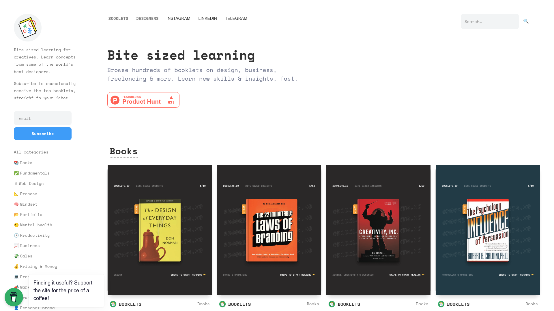 Booklets.io preview