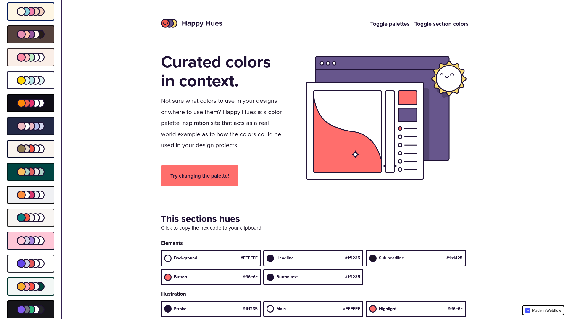 Happy Hues preview