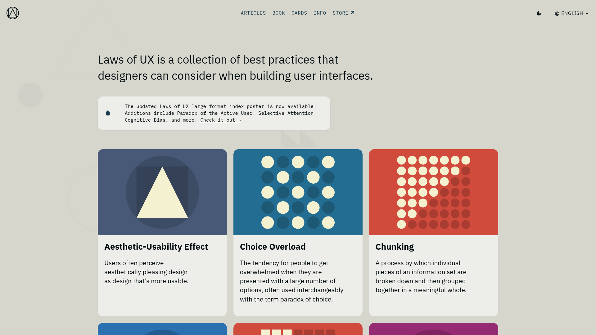 Laws of UX preview
