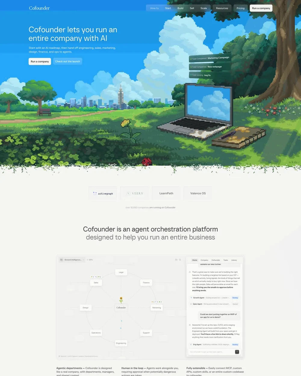 Cofounder screenshot