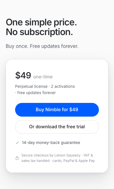 Pricing mobile crop