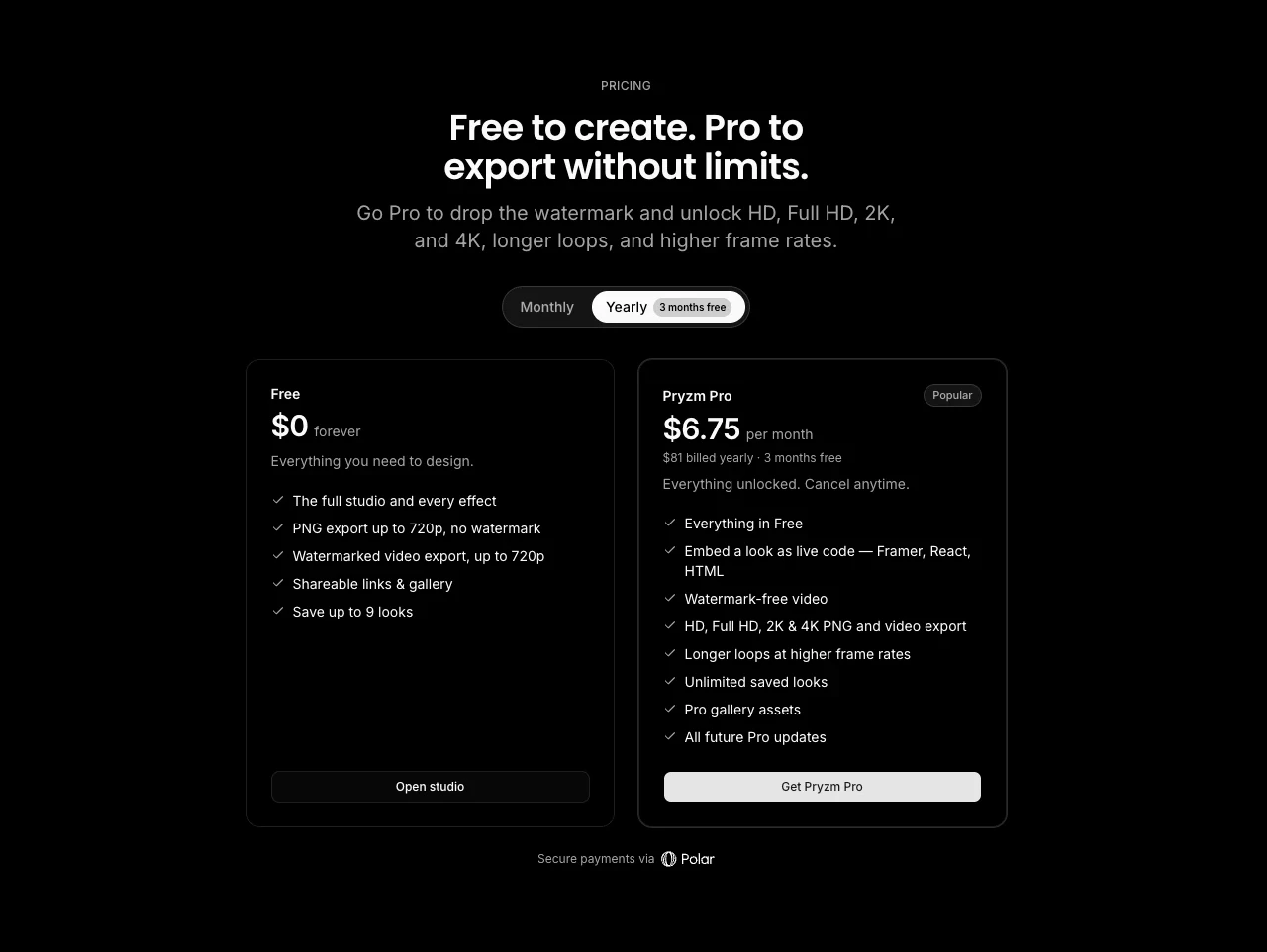 Pricing desktop crop