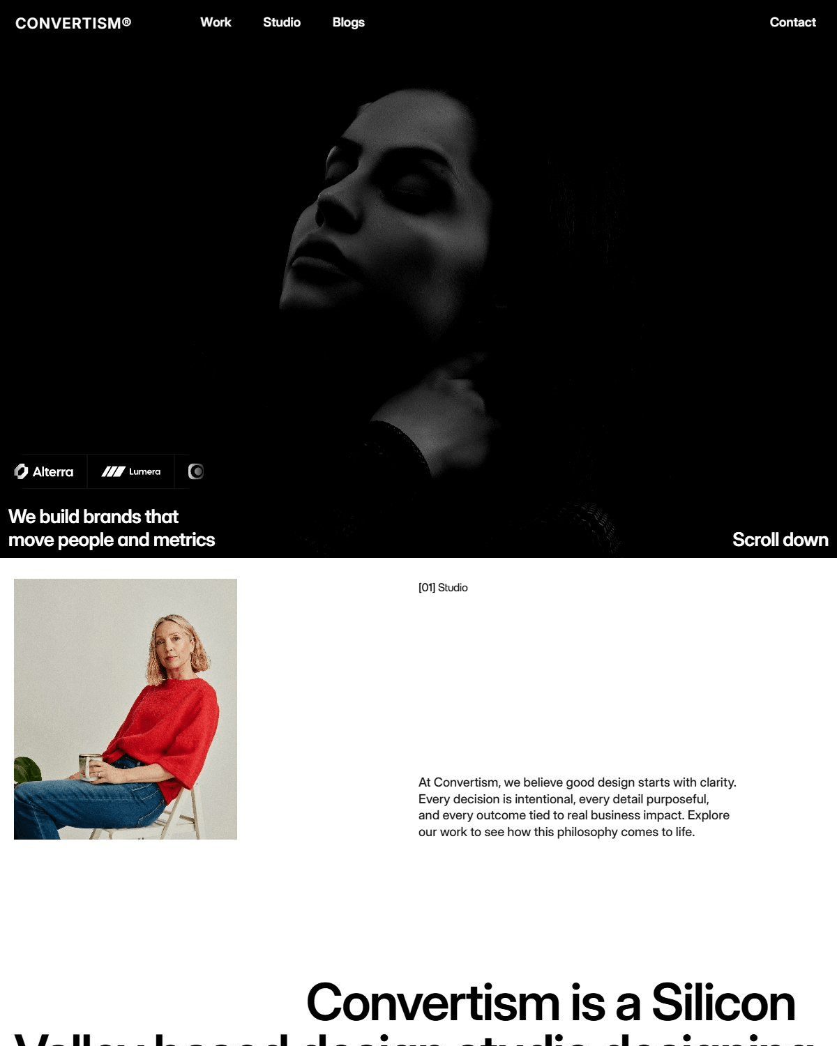 Convertism - Professional Agency Template screenshot