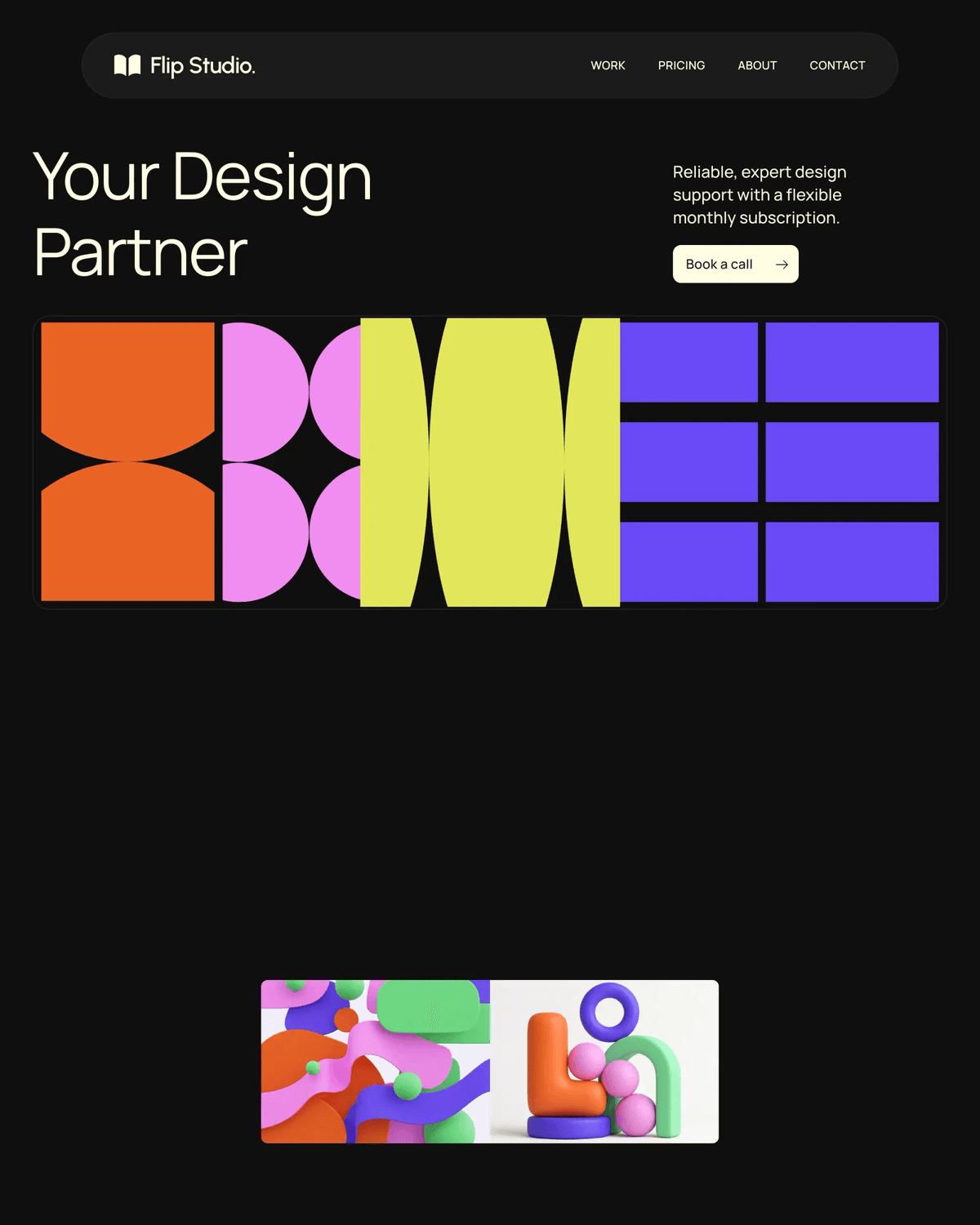 Flip Studio - Web Design, Branding & Creative Studio screenshot