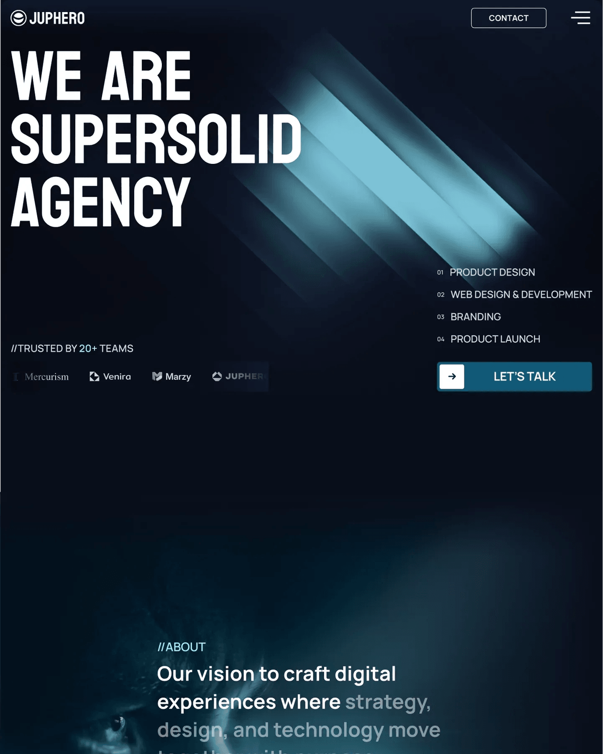 Juphero - Creative Agency screenshot