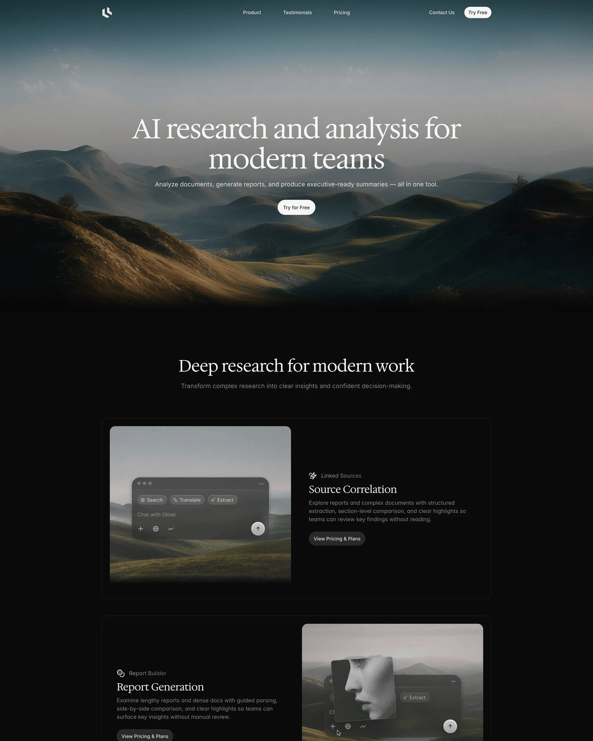 Kero - AI Framer Landing Page Template screenshot