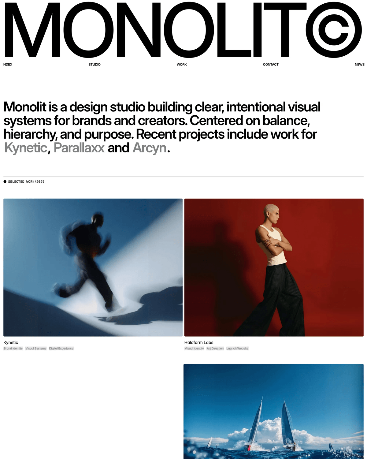Manner - Creative Agency Template screenshot