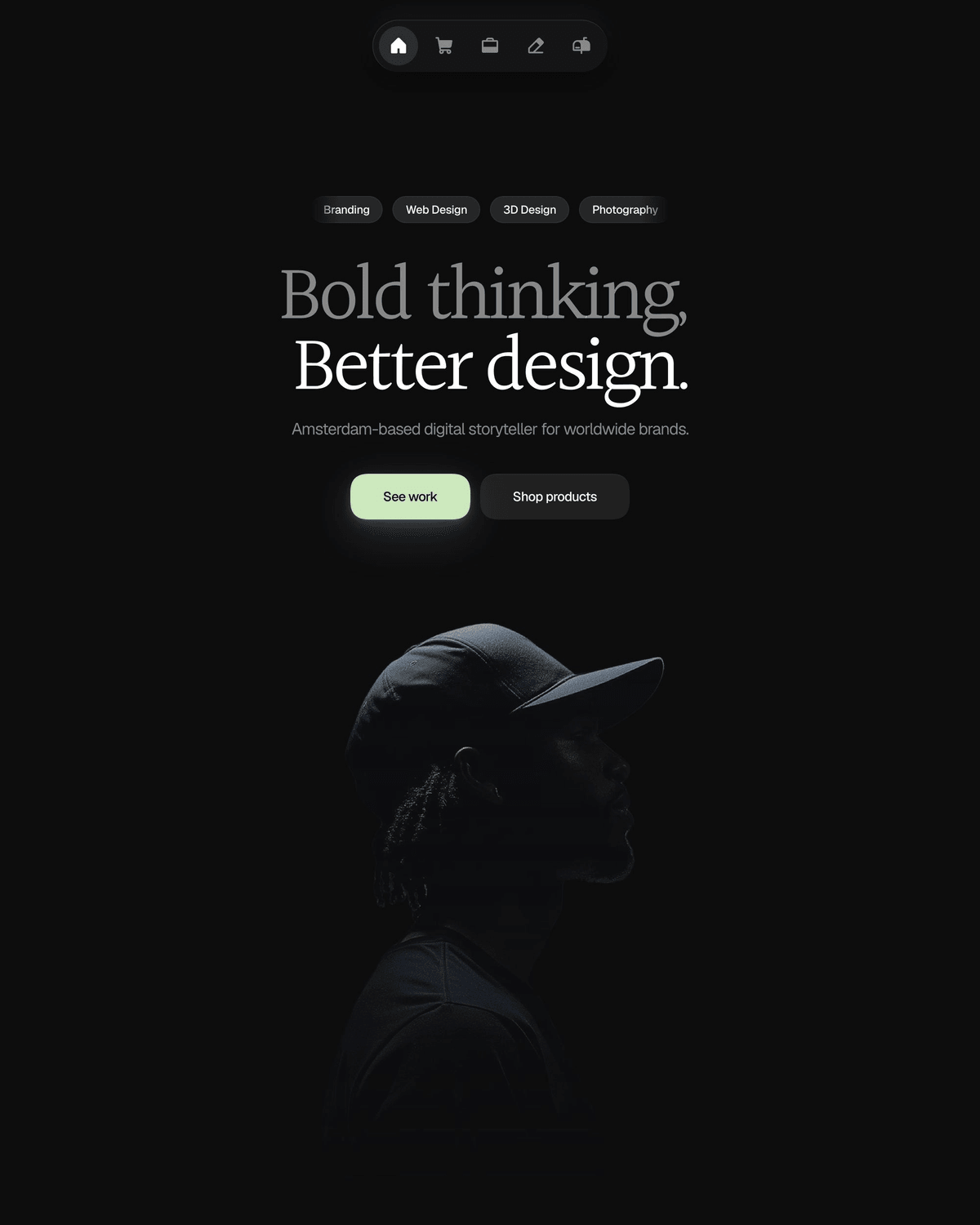 Refined® - Portfolio Template for Framer screenshot