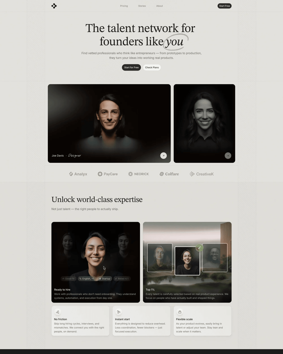 Talio - Framer Website Template for AI & SaaS screenshot