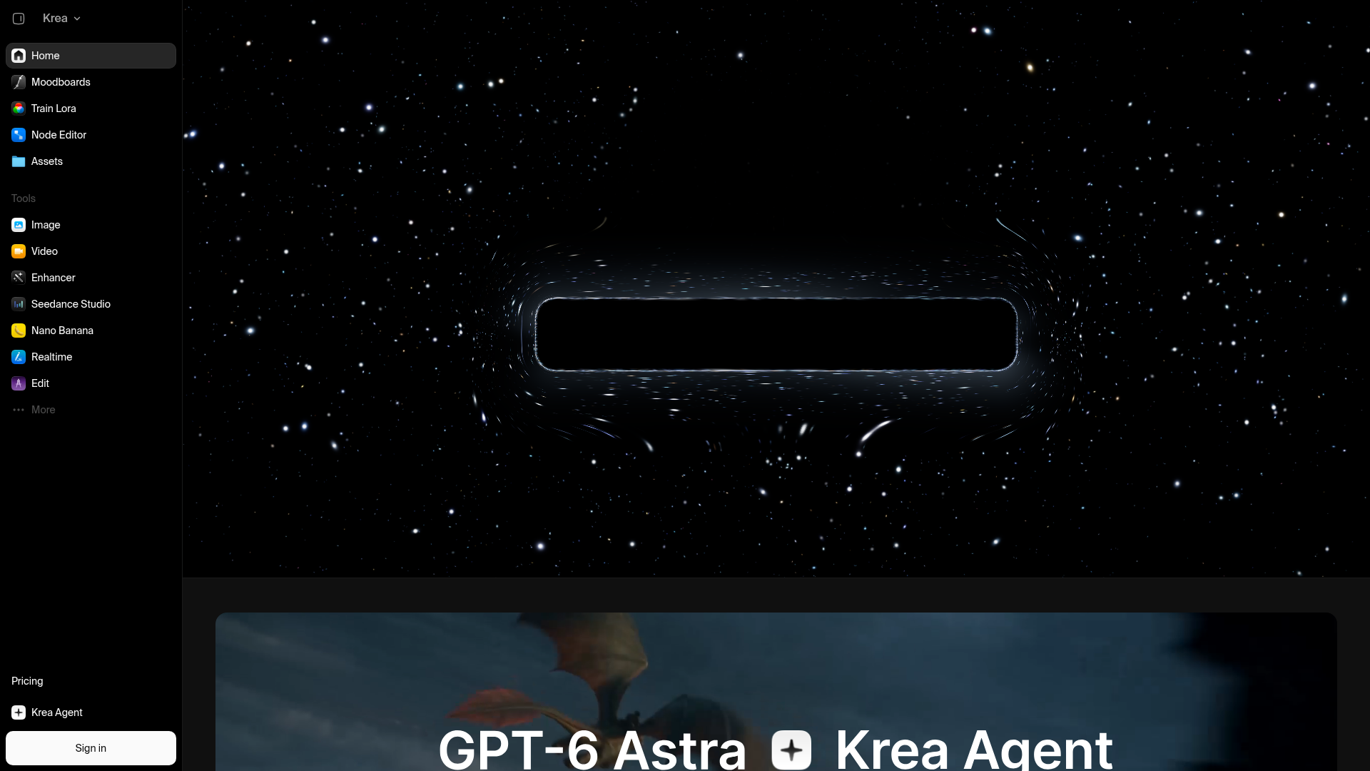 Krea preview