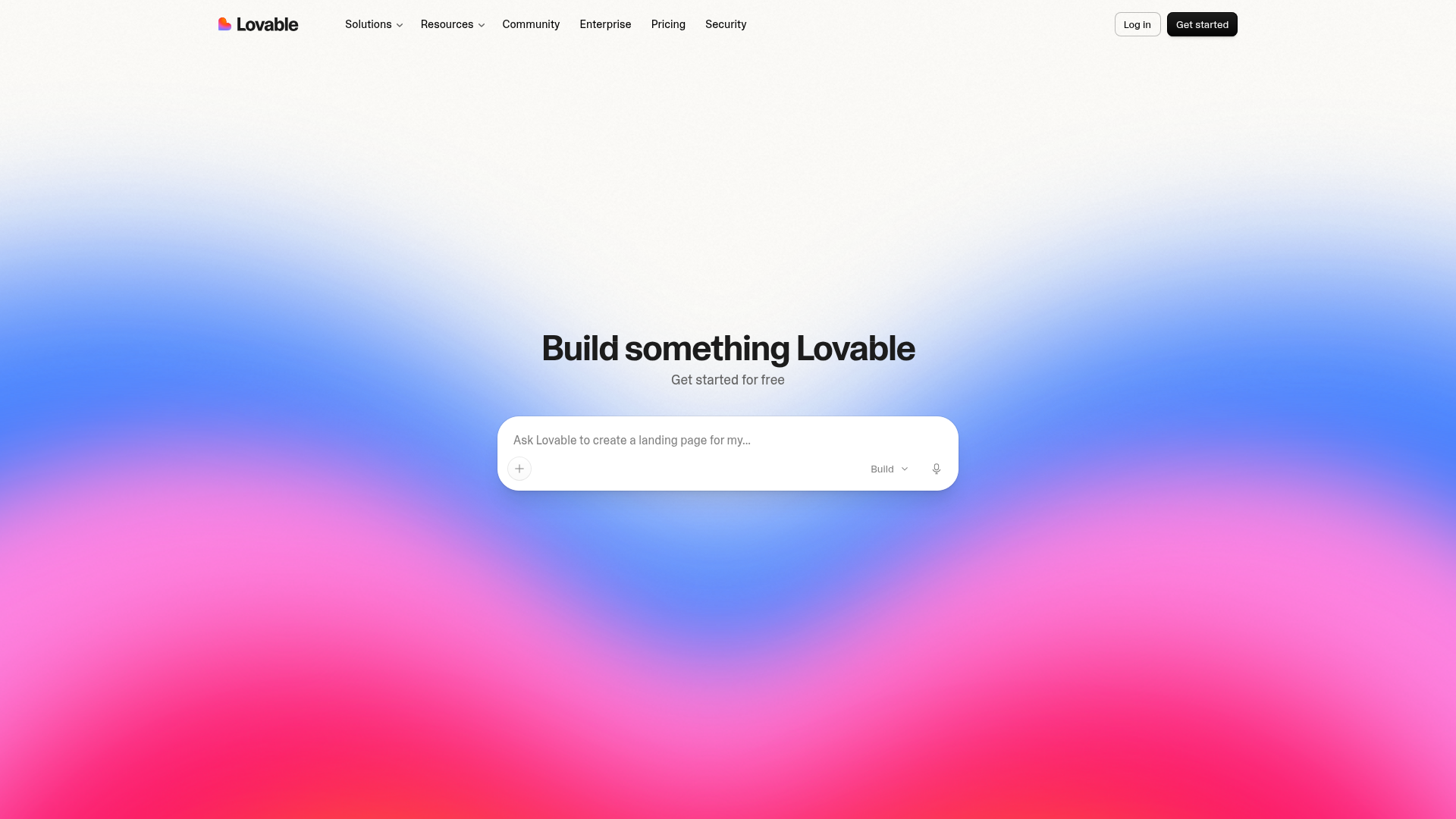 Lovable preview